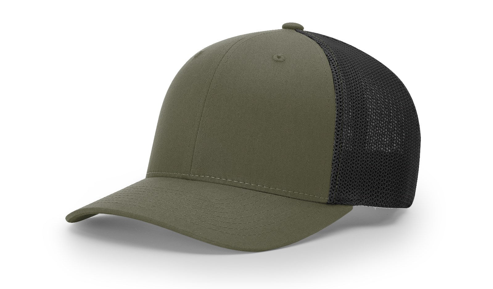 Fitted Trucker with R-Flexfit- Loden/Black