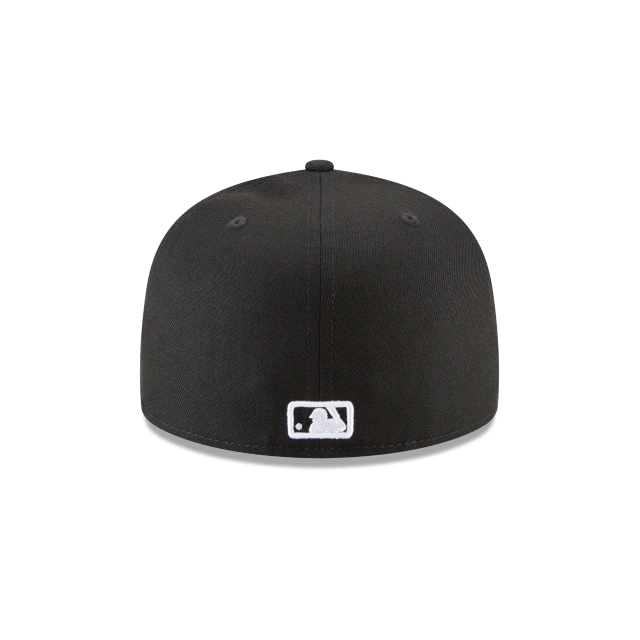 LOS ANGELES ANGELS NEW ERA BASIC 59FIFTY FITTED -BLACK/WHITE