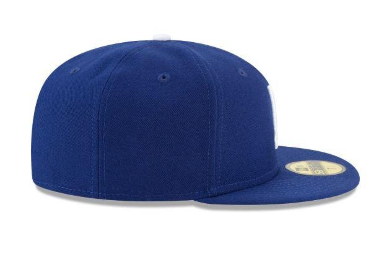 New Era Los Angeles Dodgers Home Authentic Collection 59fifty Fitted-On-Field Collection-Blue