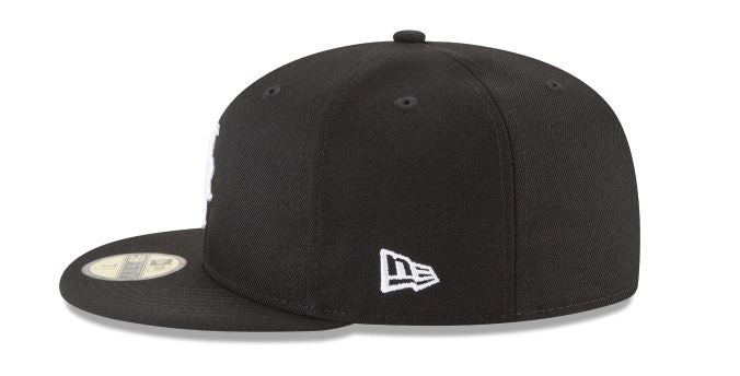 NEW YORK METS NEW ERA BASIC COLLECTION FITTED 59FIFTY-BLACK AND WHITE