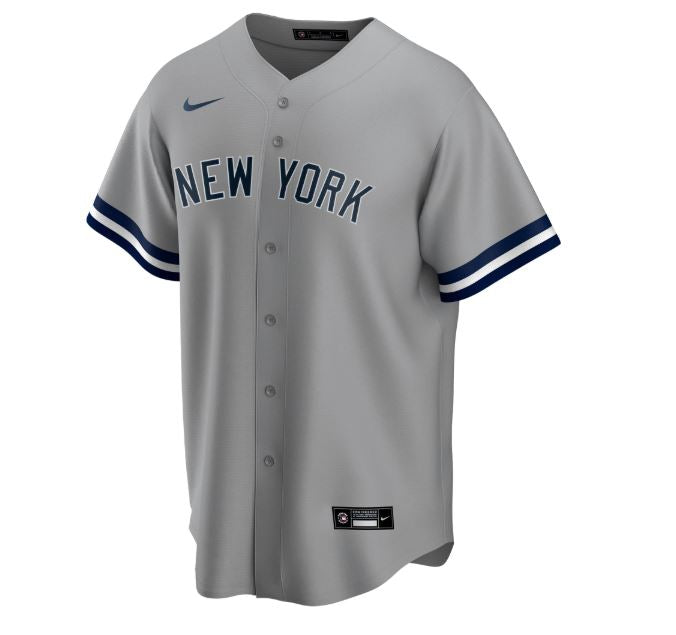 Nike Men's New York Yankees Gray Road 2020 Replica Team Jersey