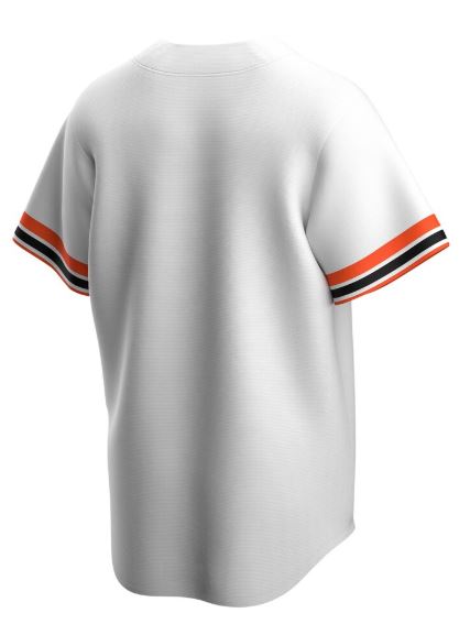 Nike Mens San Francisco Giants White Home 2020 Cooperstown Collection Team Jersey