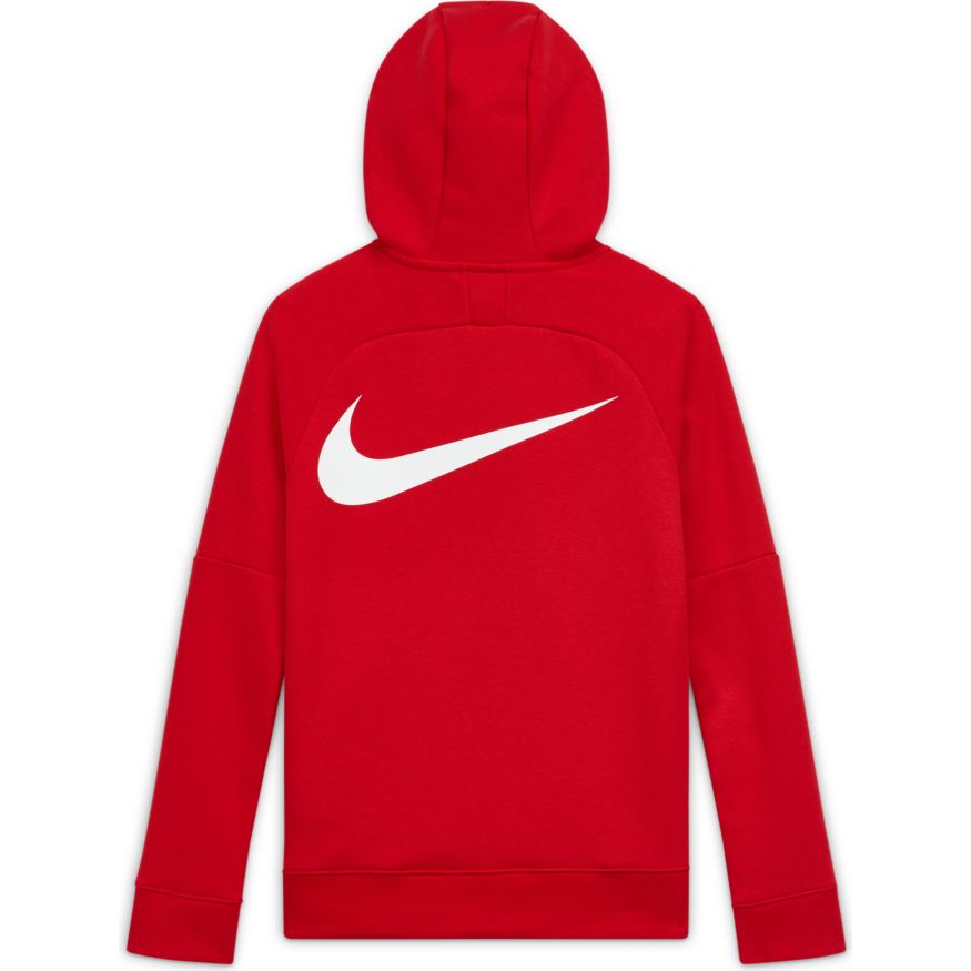 Nike Youth Liverpool F.C Fleece Pullover Soccer Hoodie-Red