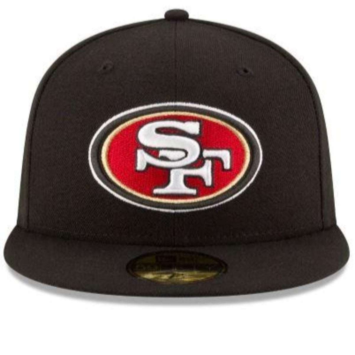 SAN FRANCISCO 49ERS NEW ERA OFFICIAL NFL BASIC 59FIFTY FITTED-BLACK