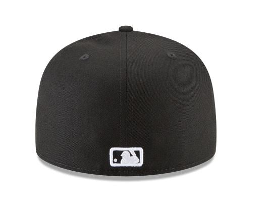 ST. LOUIS CARDINALS NEW ERA BASIC COLLECTION FITTED 59FIFTY-BLACK AND WHITE