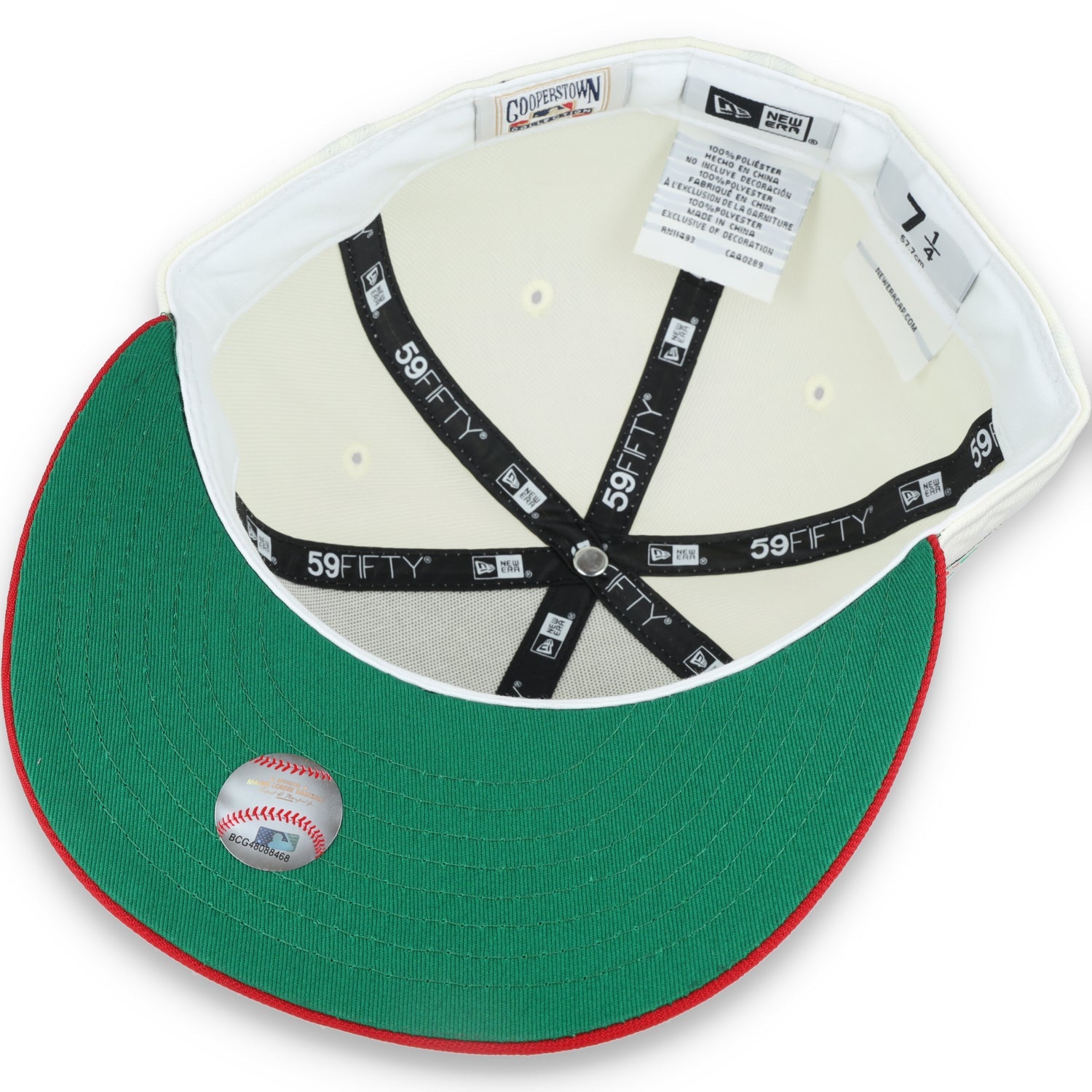 New Era Montreal Expos Patch 59FIFTY Fitted Ivory Hat