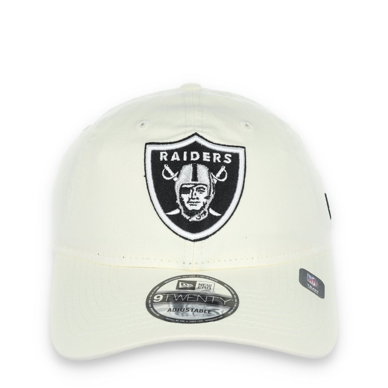 New Era Las Vegas Raiders Core Classic 2.0 9Twenty Adjustable Hat-Ivory