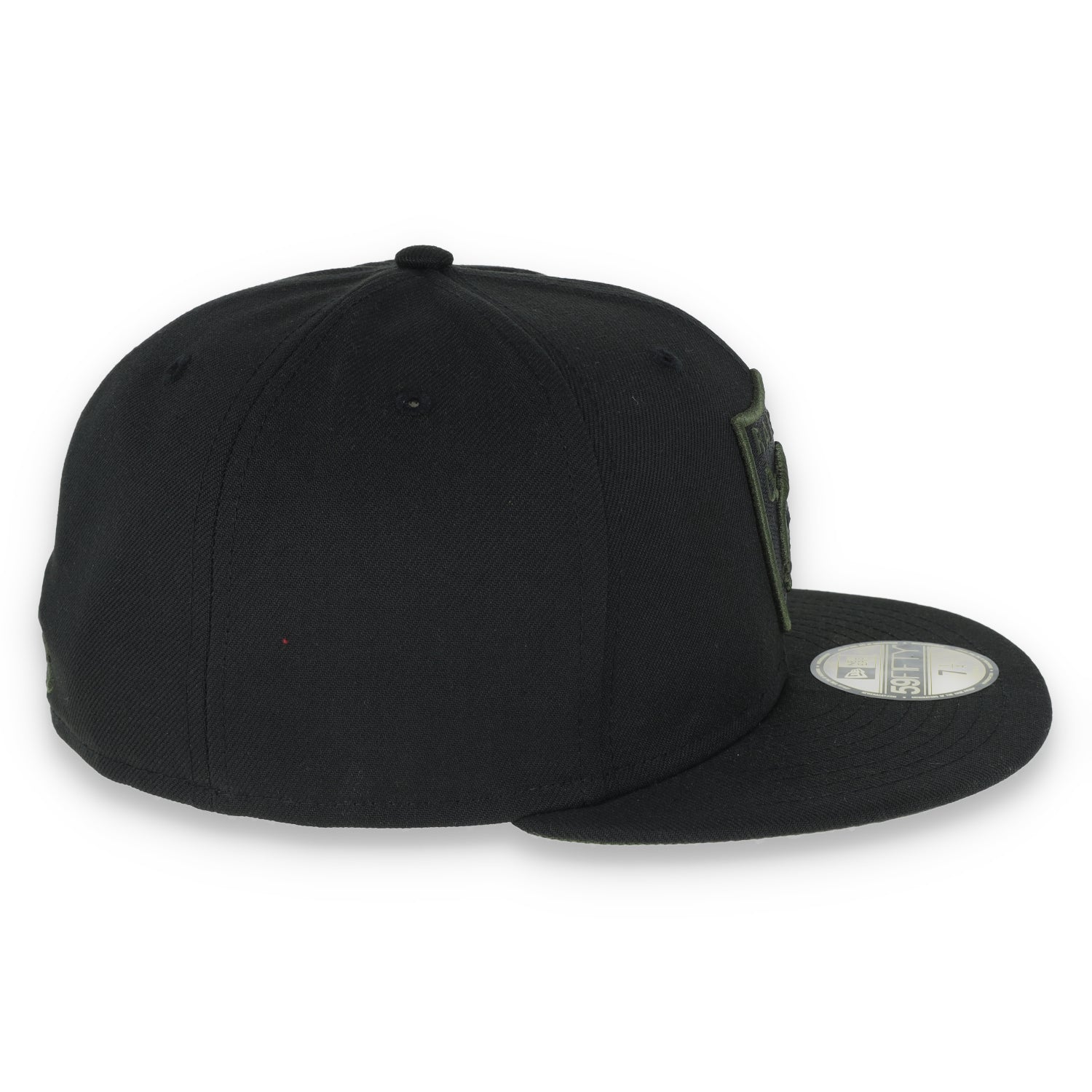 New Era Las Vegas Raiders Shield 59FIFTY Fitted HAT-RIFLE GREEN