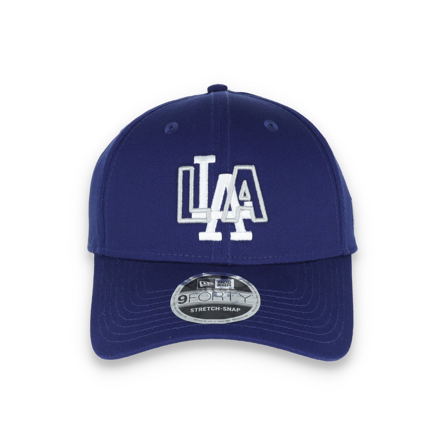 New Era Los Angeles Dodgers Double 9FORTY Stretch-Snap Hat