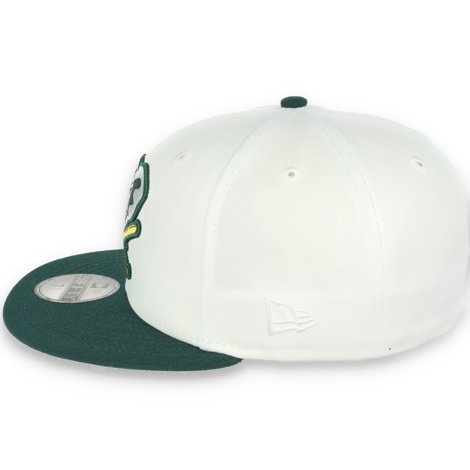 New Era Oakland Athletics 40th Anniversary Patch 59FIFTY Fitted Ivory Hat
