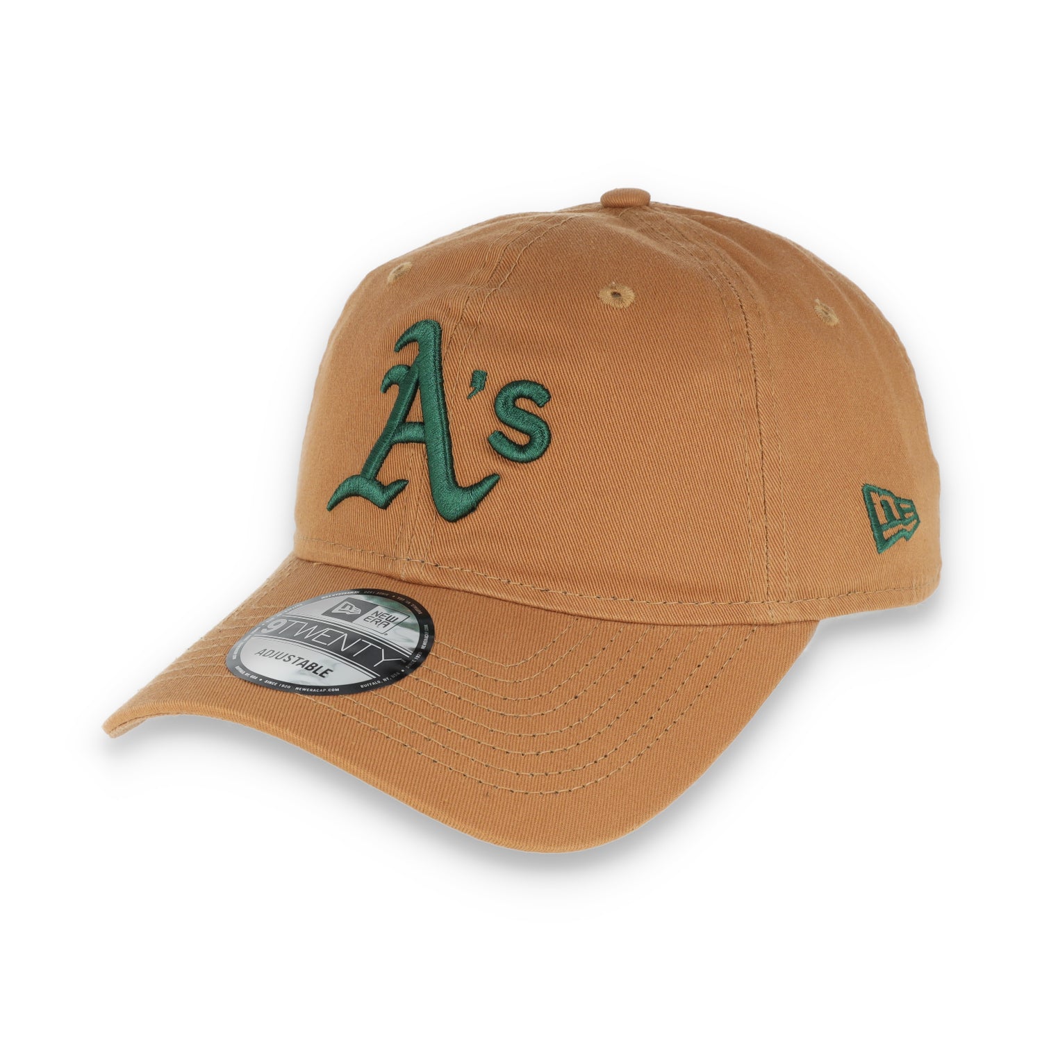 New Era Oakland Athletics Core Classic 2.0 9TWENTY Adjustable Hat-Khaki