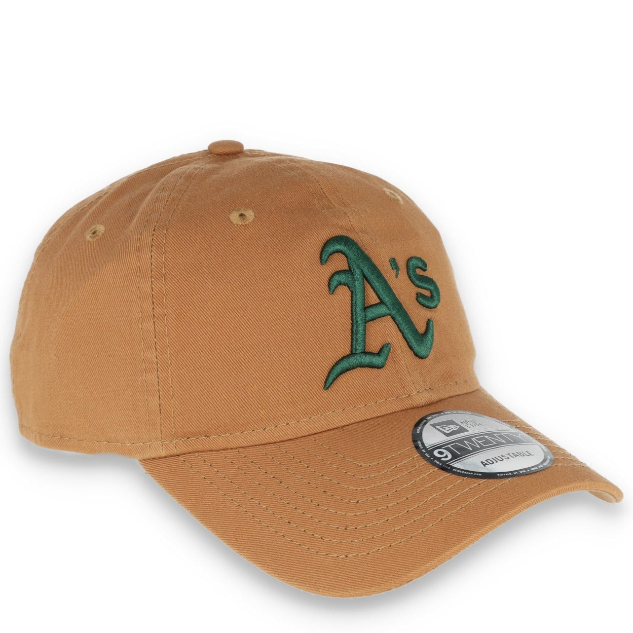 New Era Oakland Athletics Core Classic 2.0 9TWENTY Adjustable Hat-Khaki