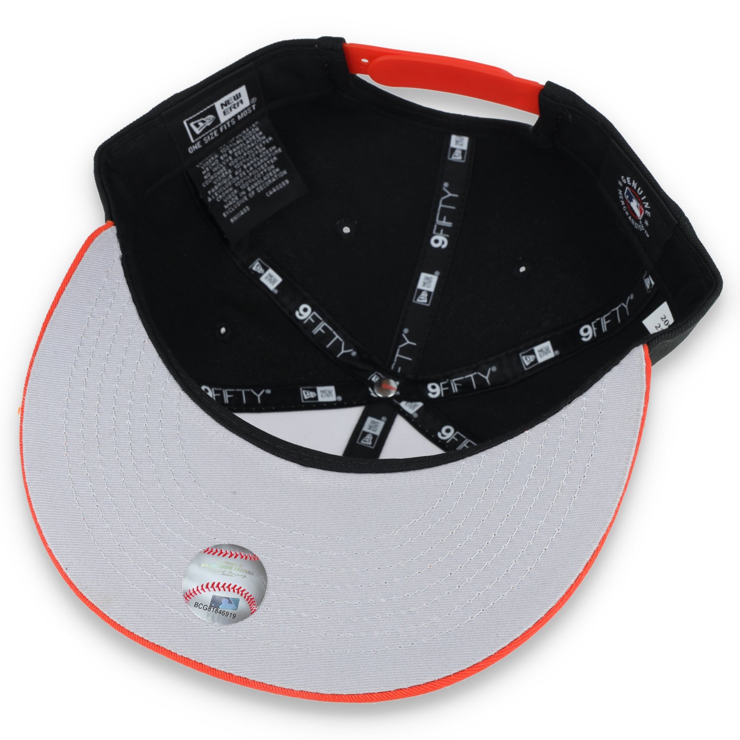 New Era San Francisco Giants Retro Sport 9FIFTY Snapback Hat - White/Black
