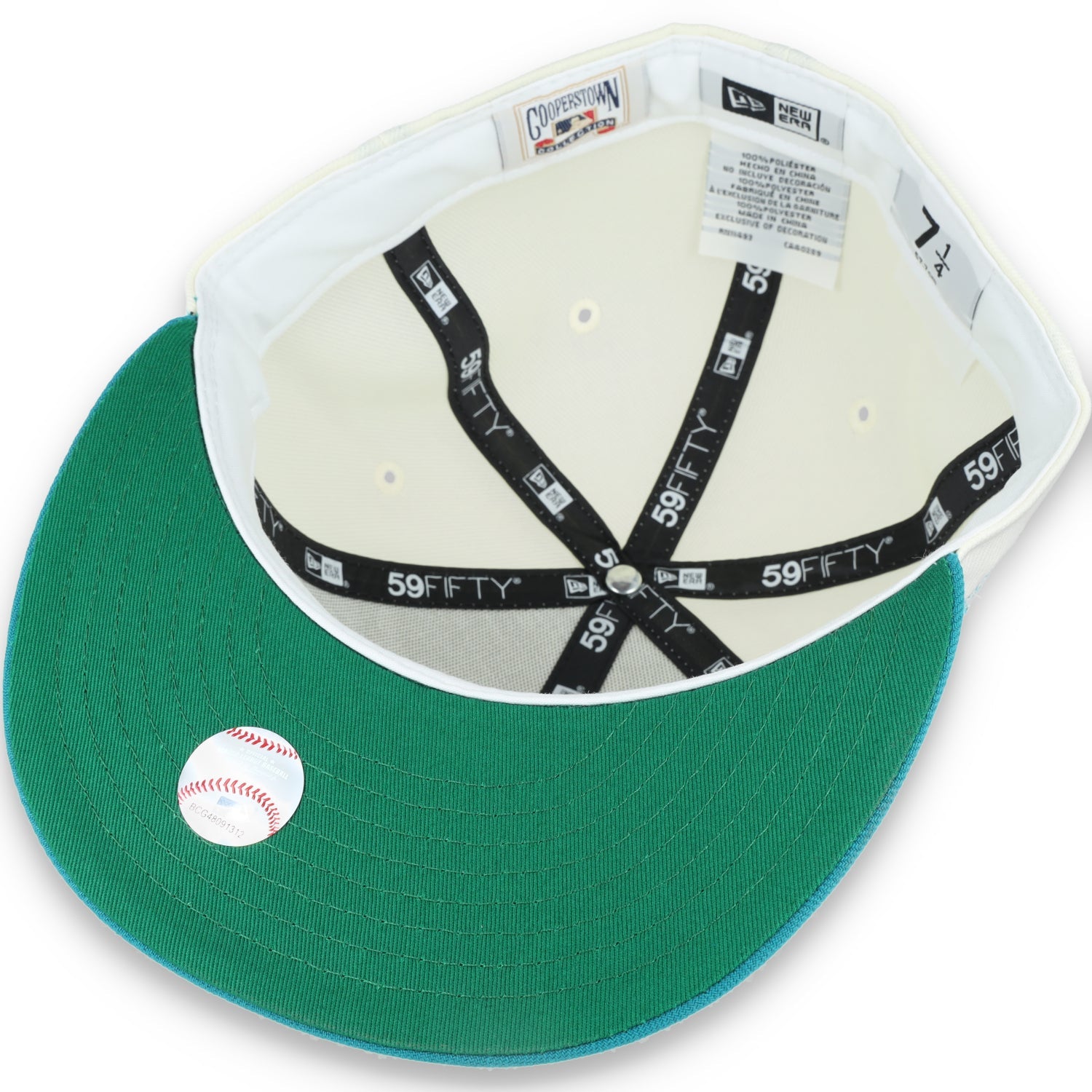 New Era Seattle Mariners 2001 All Star Game Patch 59FIFTY Fitted Ivory Hat