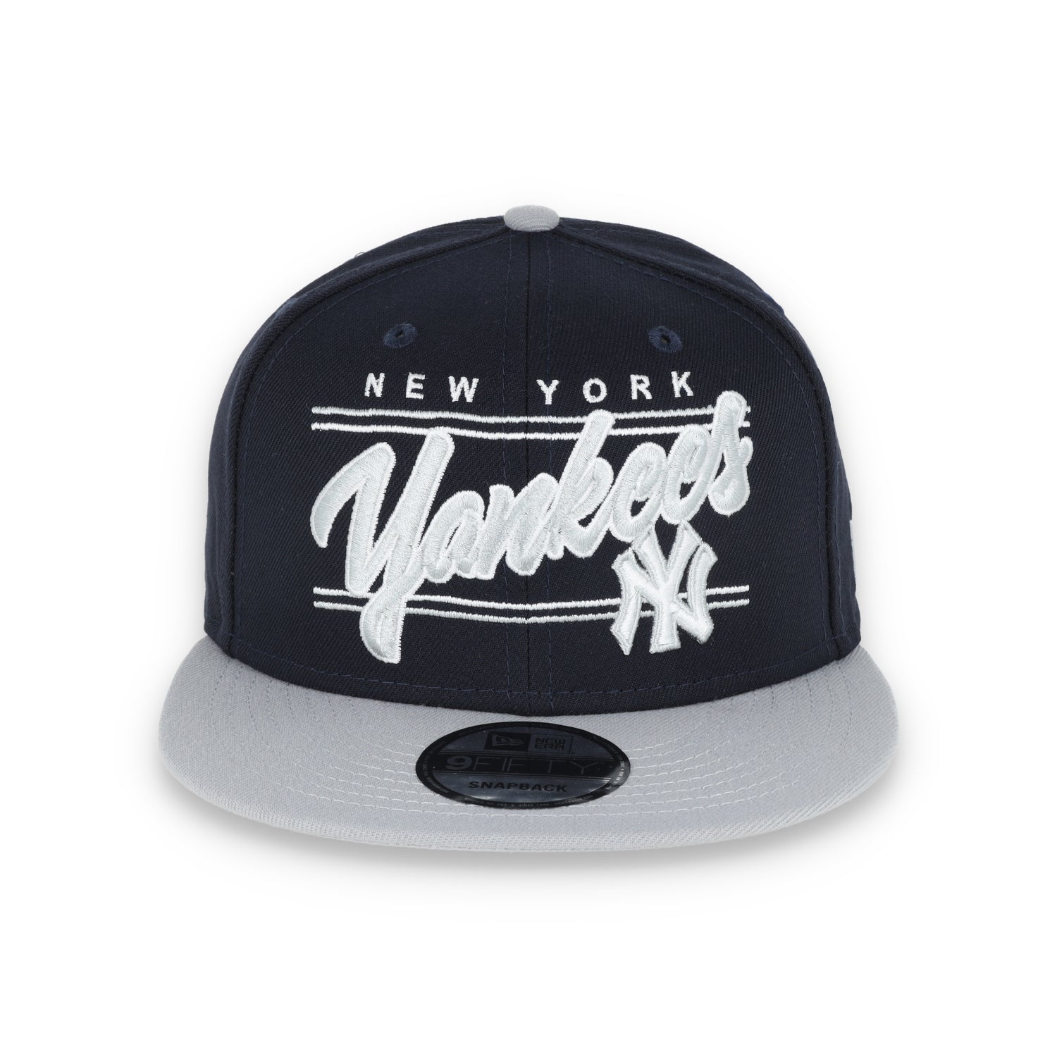 New York Yankees New Era Team Script 9FIFTY Snapback Hat - Navy