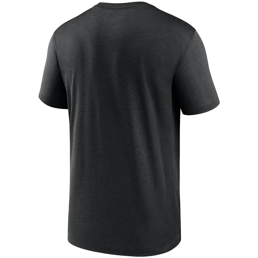 Nike Men's San Francisco 49ers Black Legend Microtype Performance T-Shirt