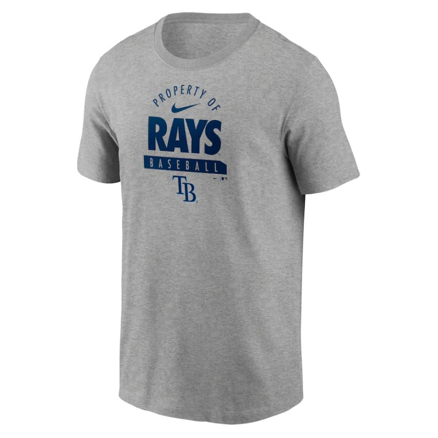 Nike Tampa Bay Ray Primetime Property Of Practice T-Shirt - Heathered Gray