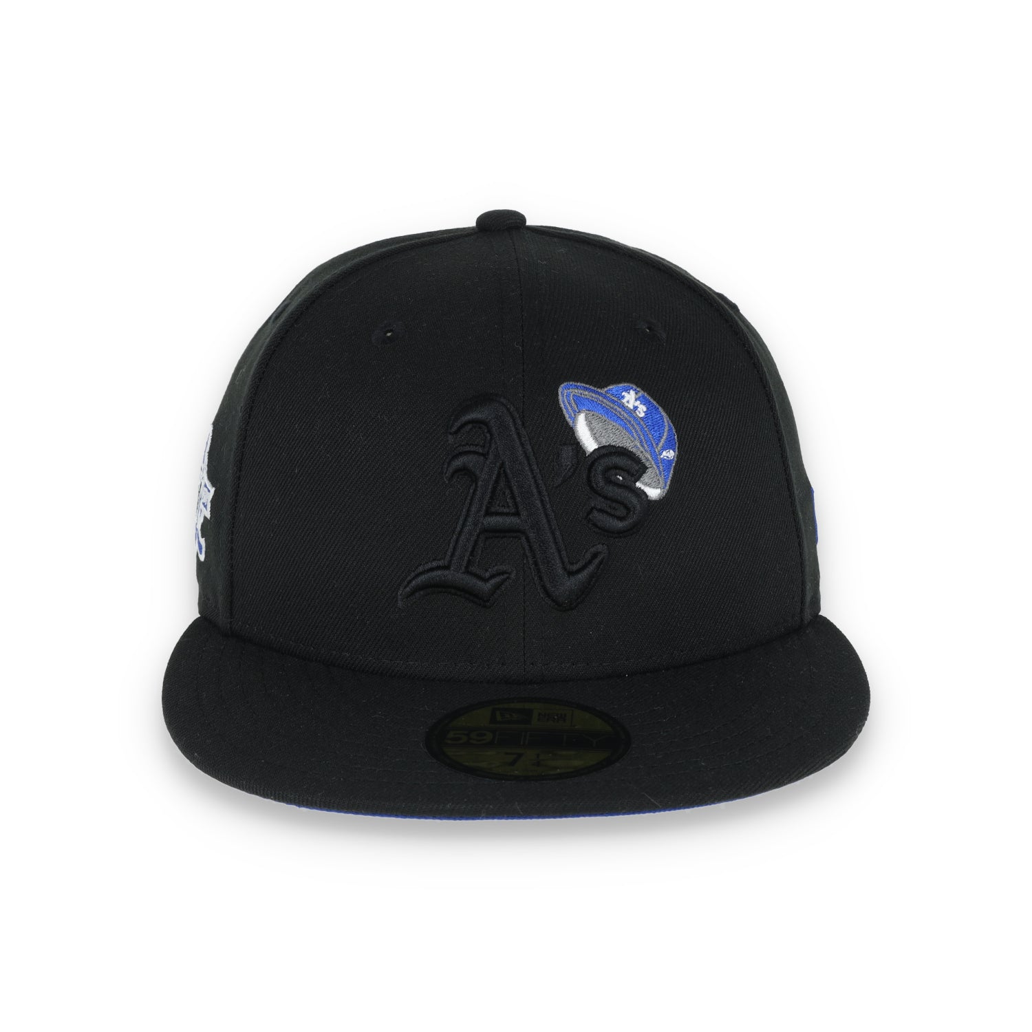 New Era Oakland Athletics 30th Anniversary Patch 59FIFTY Fitted-Royal/Black