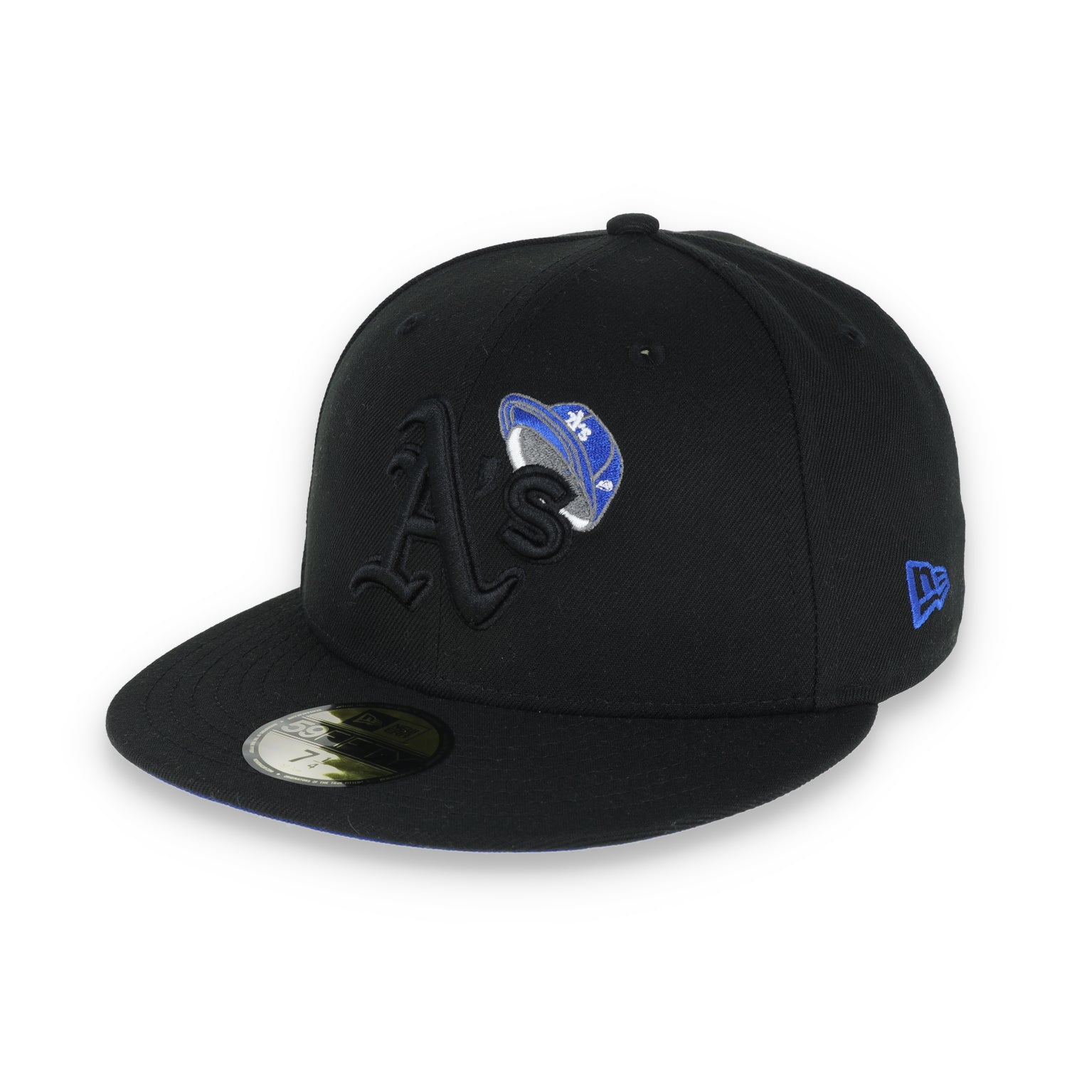 New Era Oakland Athletics 30th Anniversary Patch 59FIFTY Fitted-Royal/Black