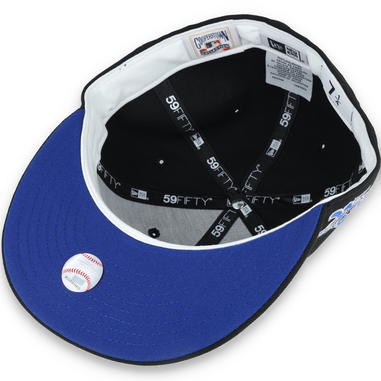New Era Oakland Athletics 30th Anniversary Patch 59FIFTY Fitted-Royal/Black
