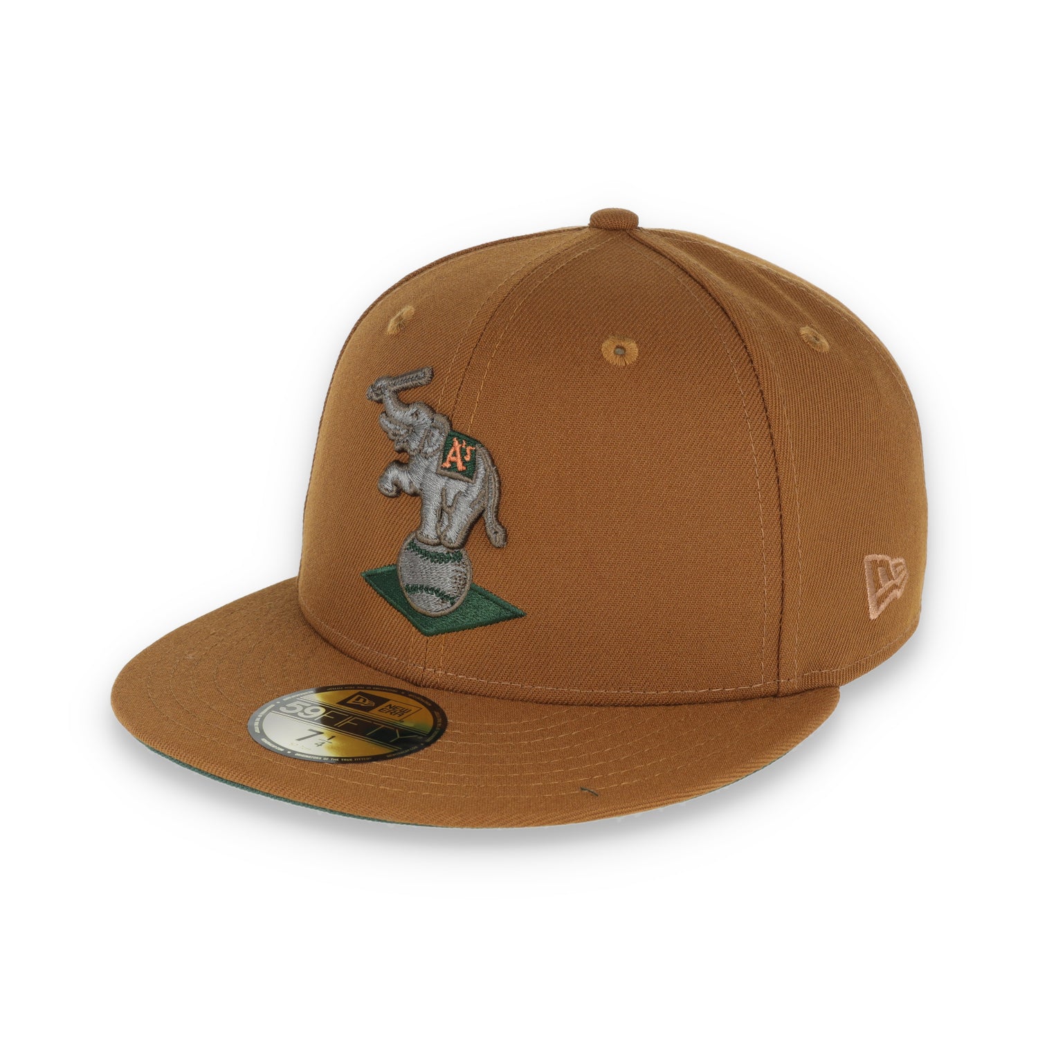 New Era Oakland Athletics 50th Anniversary Patch 59FIFTY Fitted-Peanut/DK Green