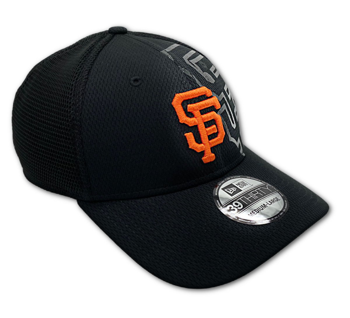San Francisco Giants Team Mesh 39THIRTY- black/orange