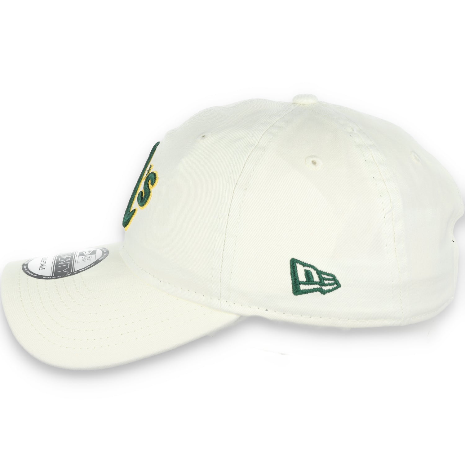 New Era Oakland Athletics Core Classic 2.0 9Twenty Adjustable Hat-Ivory