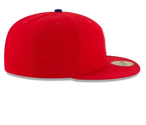 PHILADELPHIA PHILLIES HOME COLLECTION 59FIFTY FITTED-ON-FIELD COLLECTION-RED