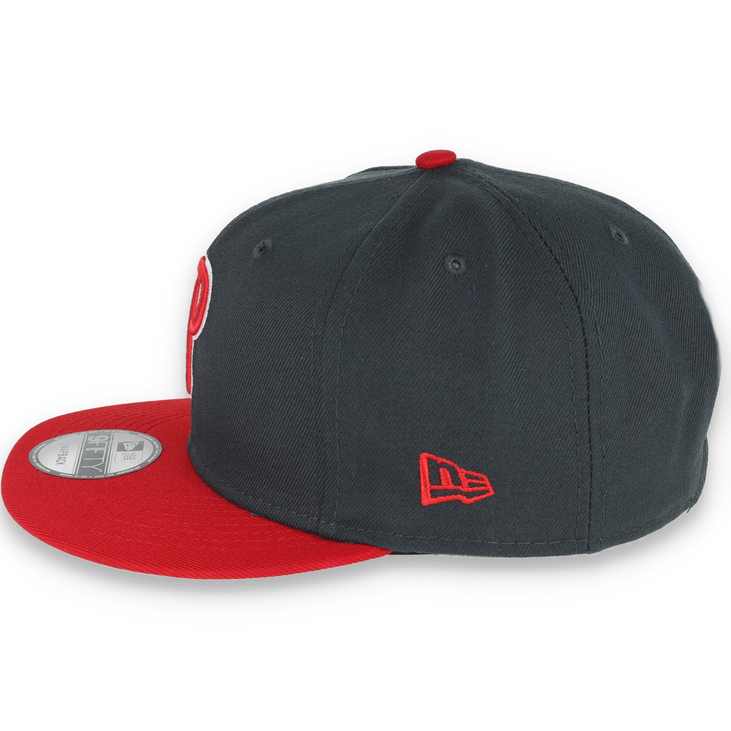 New Era Philadelphia Phillies 2-Tone Color Pack 9FIFTY Snapback Hat - Grey/Scarlet