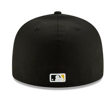 PITTSBURGH PIRATES ALTERNATE 2 COLLECTION 59FIFTY FITTED-ON-FIELD COLLECTION-BLACK