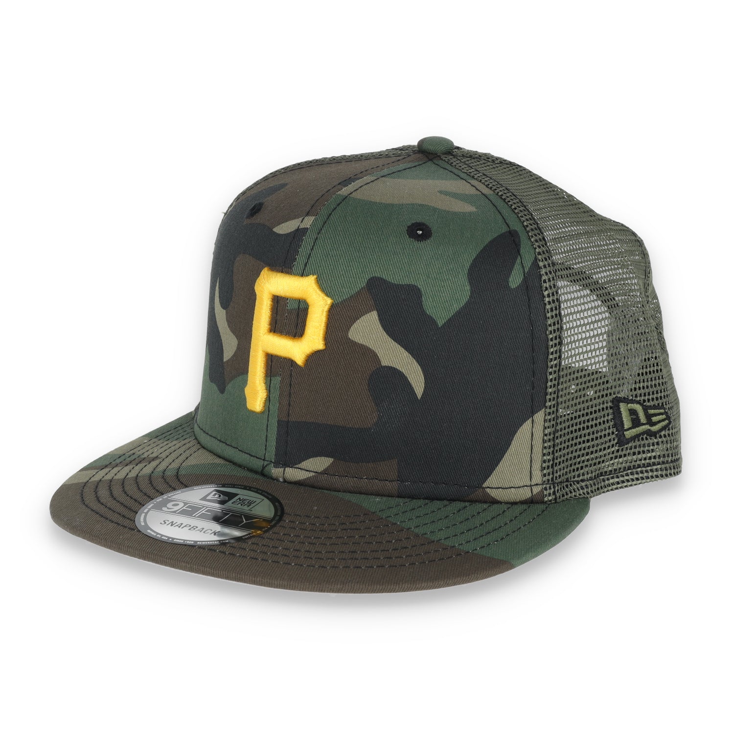 PITTSBURGH PIRATES NEW ERA CLASSIC TRUCKER SNAPBACK 9FIFTY-CAMO