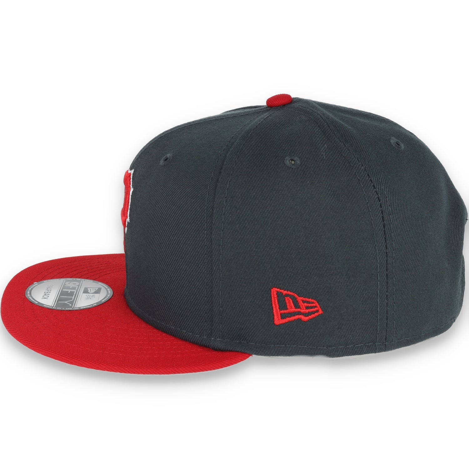 New Era Pittsburgh Pirates 2-Tone Color Pack 9FIFTY Snapback Hat - Grey/Scarlet