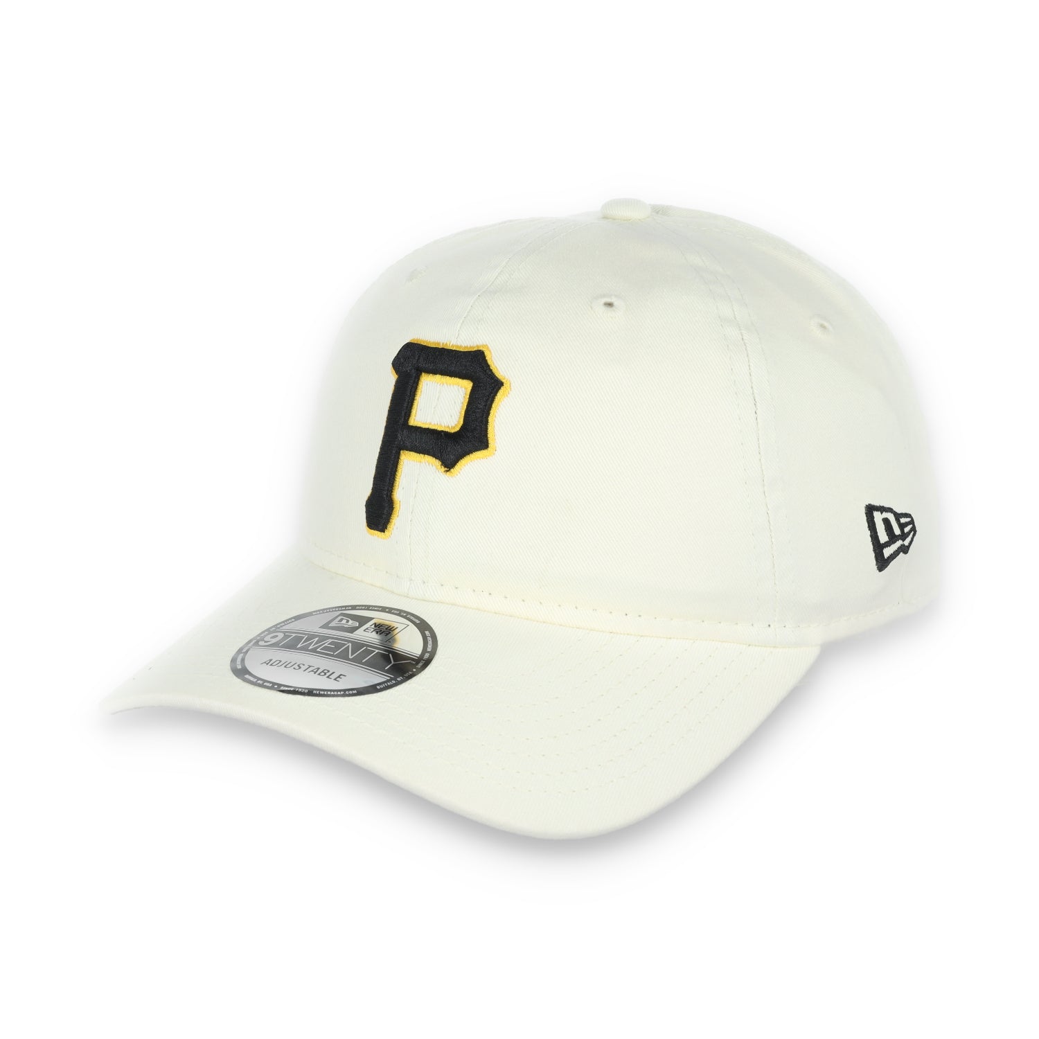New Era Pittsburgh Pirates Core Classic 2.0 9Twenty Adjustable Hat-Ivory