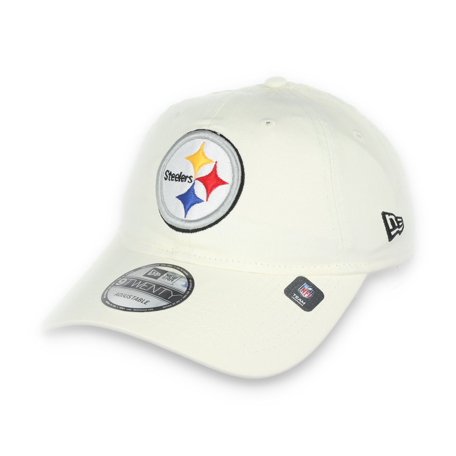 New Era Pittsburgh Steelers Core Classic 2.0 9Twenty Adjustable Hat-Ivory