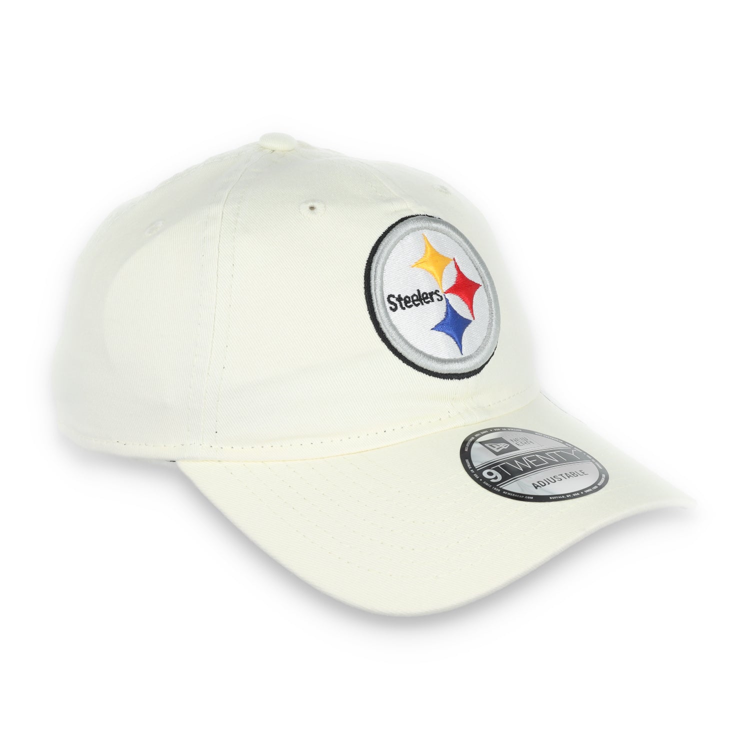 New Era Pittsburgh Steelers Core Classic 2.0 9Twenty Adjustable Hat-Ivory