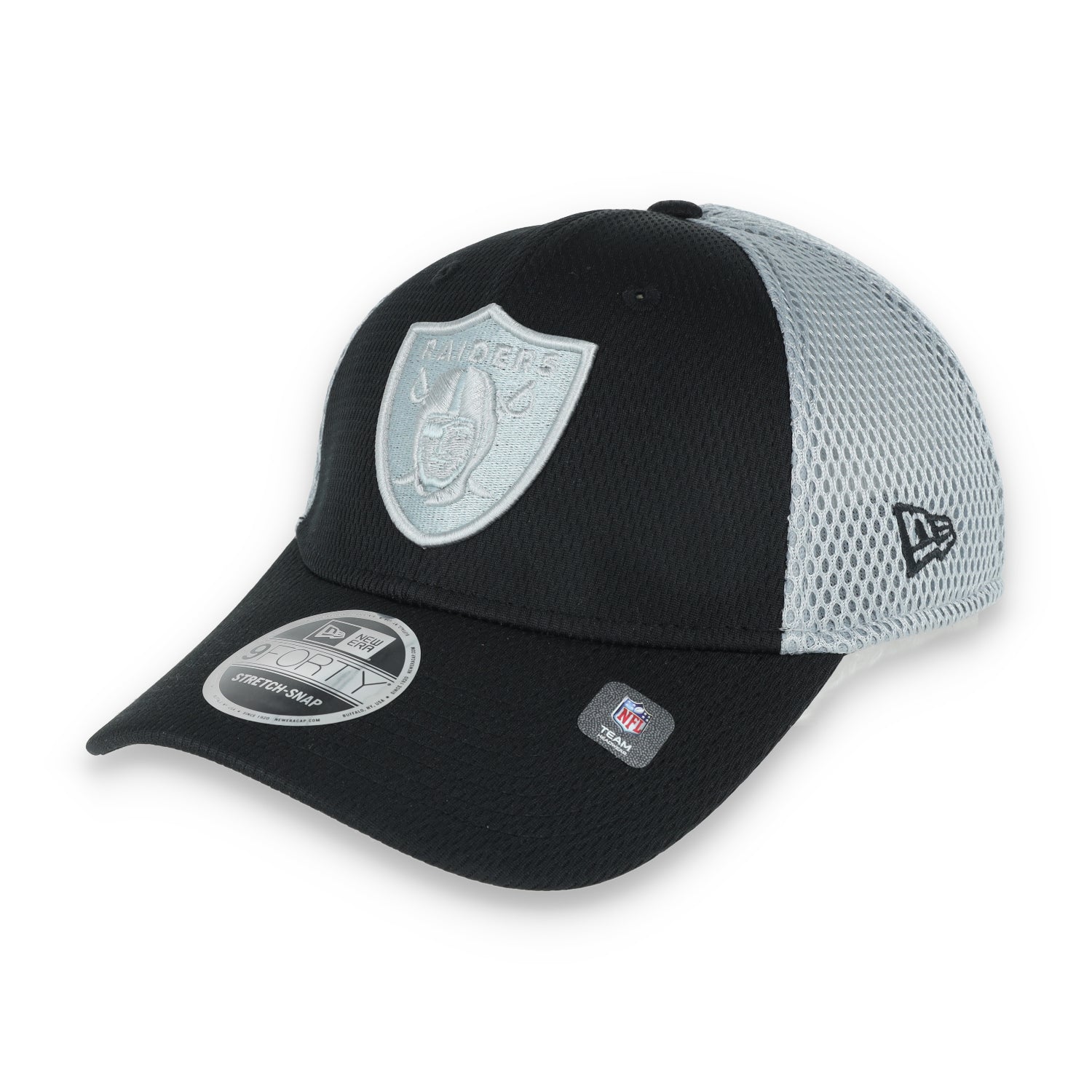 New Era Las Vegas Raiders Outline 9FORTY Stretch-Snap Hat