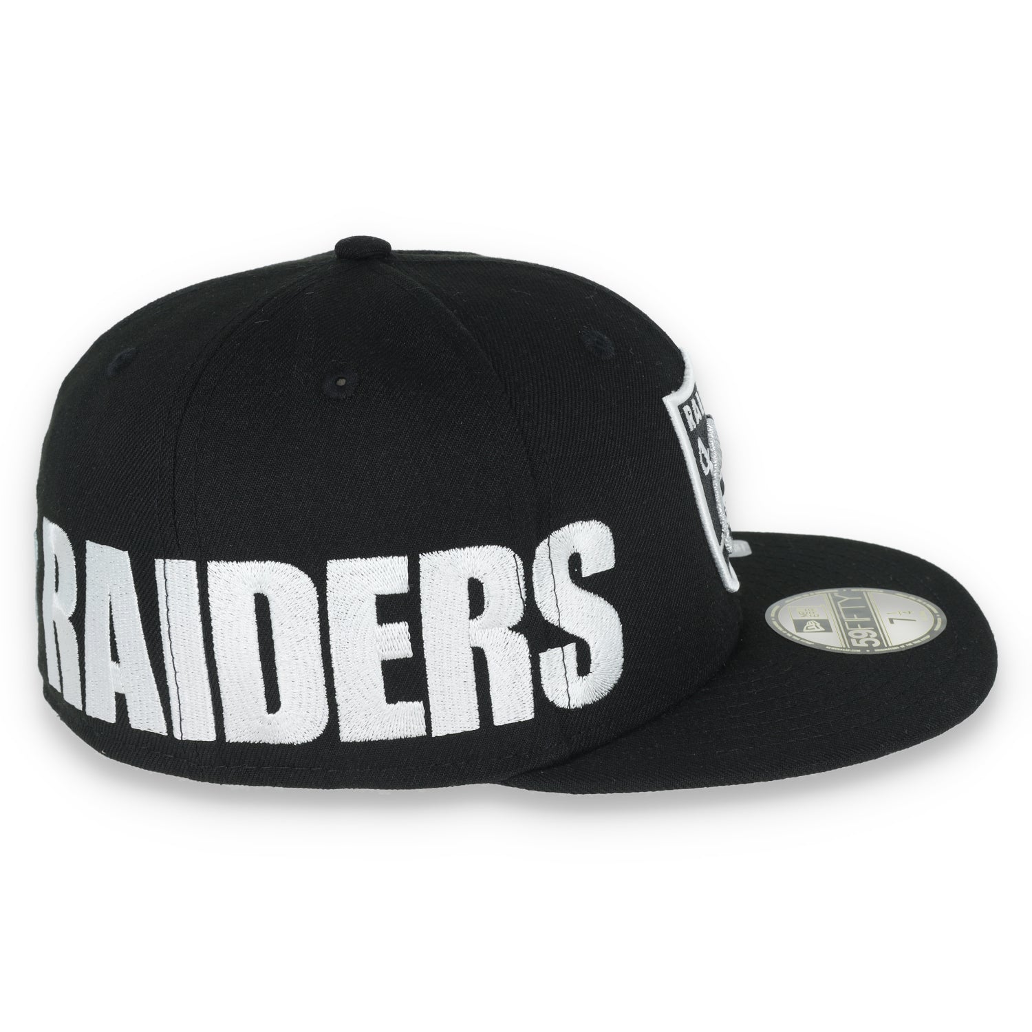 New Era Las Vegas Raiders Arch E1 59FIFTY Fitted Hat - Black