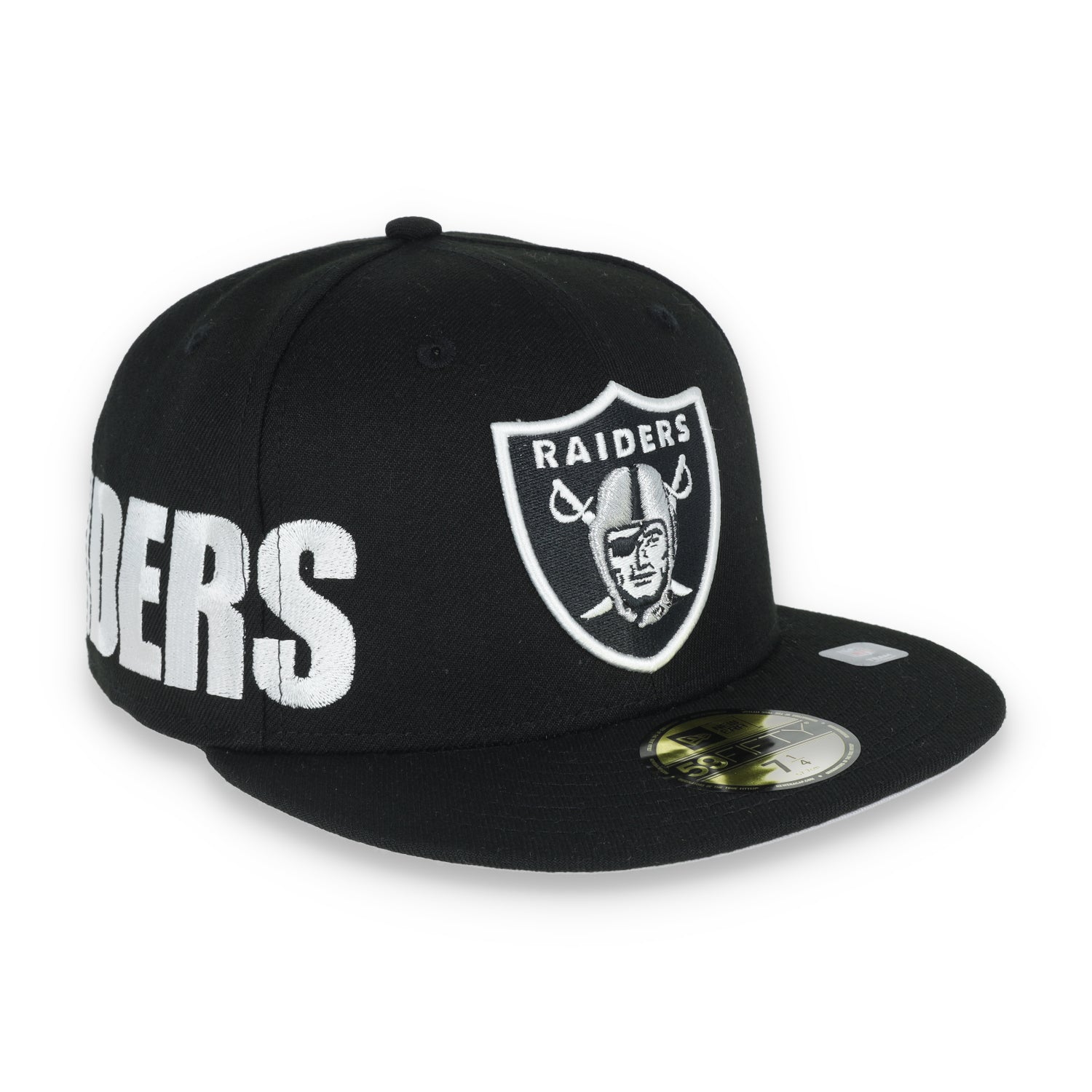 New Era Las Vegas Raiders Arch E1 59FIFTY Fitted Hat - Black