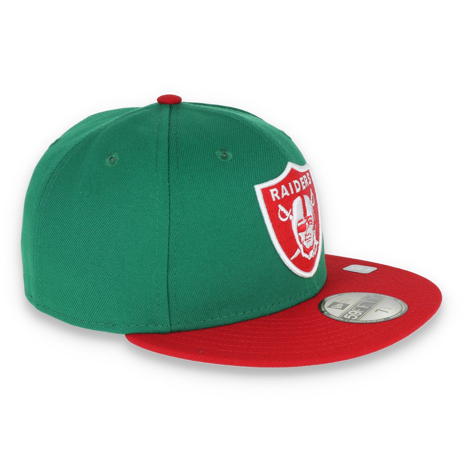 New Era Las Vegas Raiders Shield 59Fifty Fitted-Kelly/Red