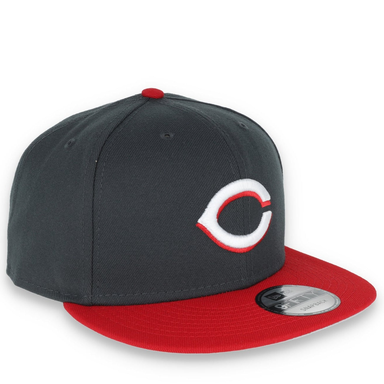 New Era Cincinnati Reds 2-Tone Color Pack 9FIFTY Snapback Hat- Grey/Scarlet