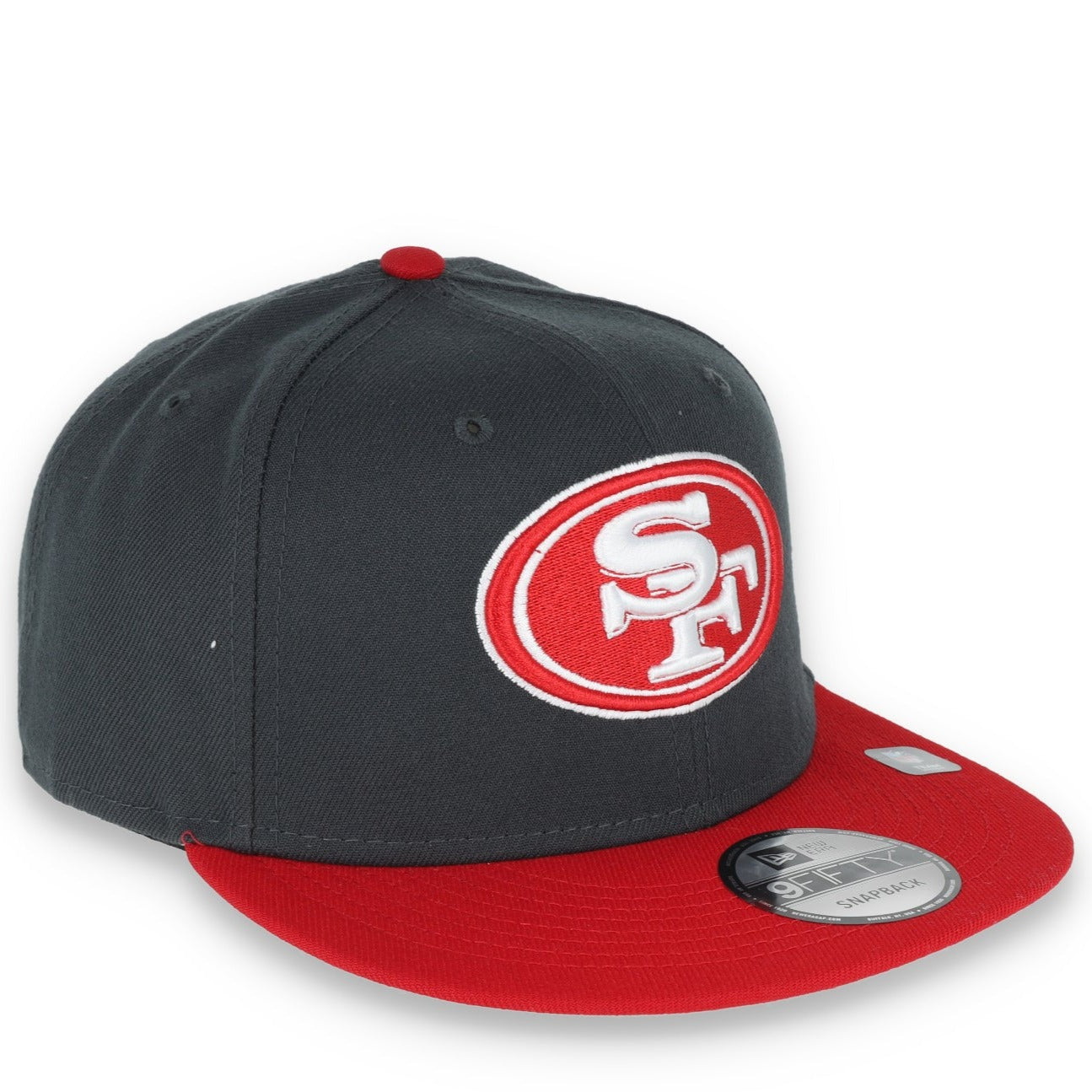 New Era San Francisco 49ers 2-Tone Color Pack 9FIFTY Snapback Hat-Grey/Scarlet