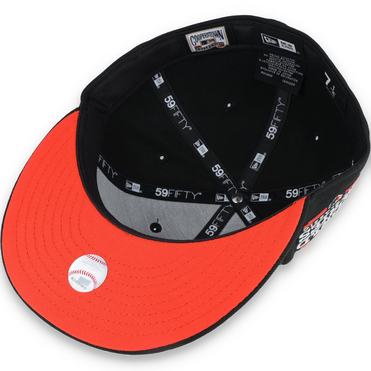 New Era San Francisco Giants Palm Tree 2012 World Series Fall Classic Patch 59FIFTY Fitted-Black