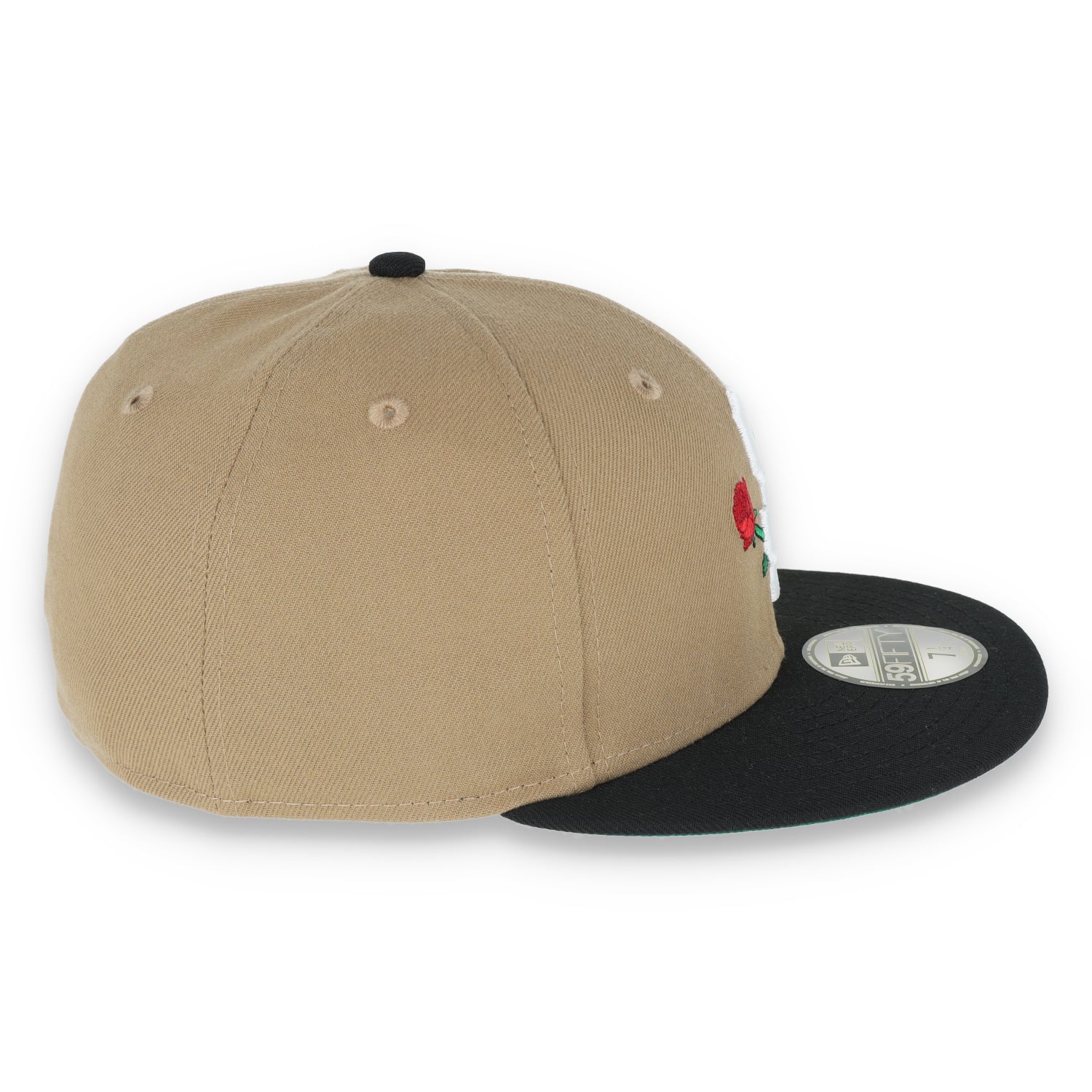 New Era San Francisco Giants Rose 59FIFTY Fitted Hat-Khaki