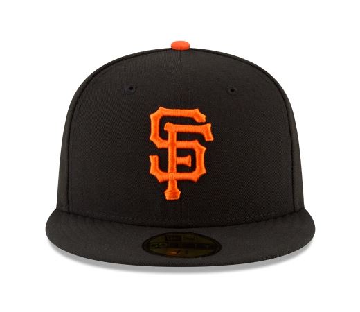 SAN FRANCISCO GIANTS HOME COLLECTION 59FIFTY FITTED-ON-FIELD COLLECTION-BLACK