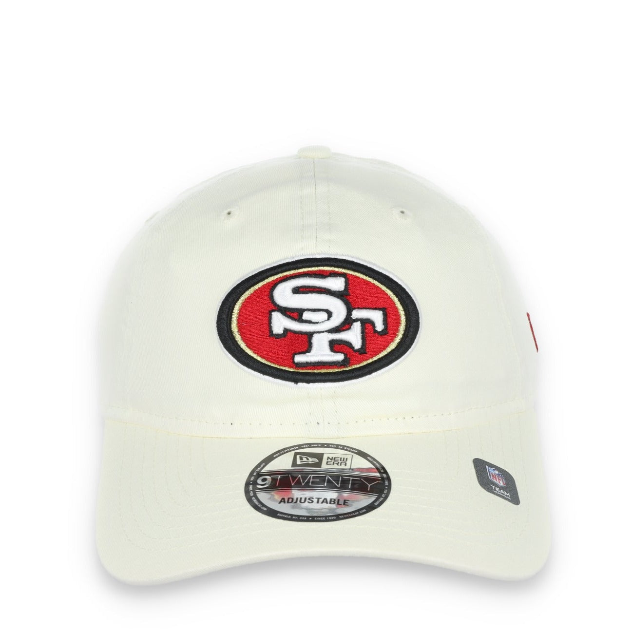 New Era San Francisco 49ers Core Classic 2.0 9Twenty Adjustable Hat-Ivory