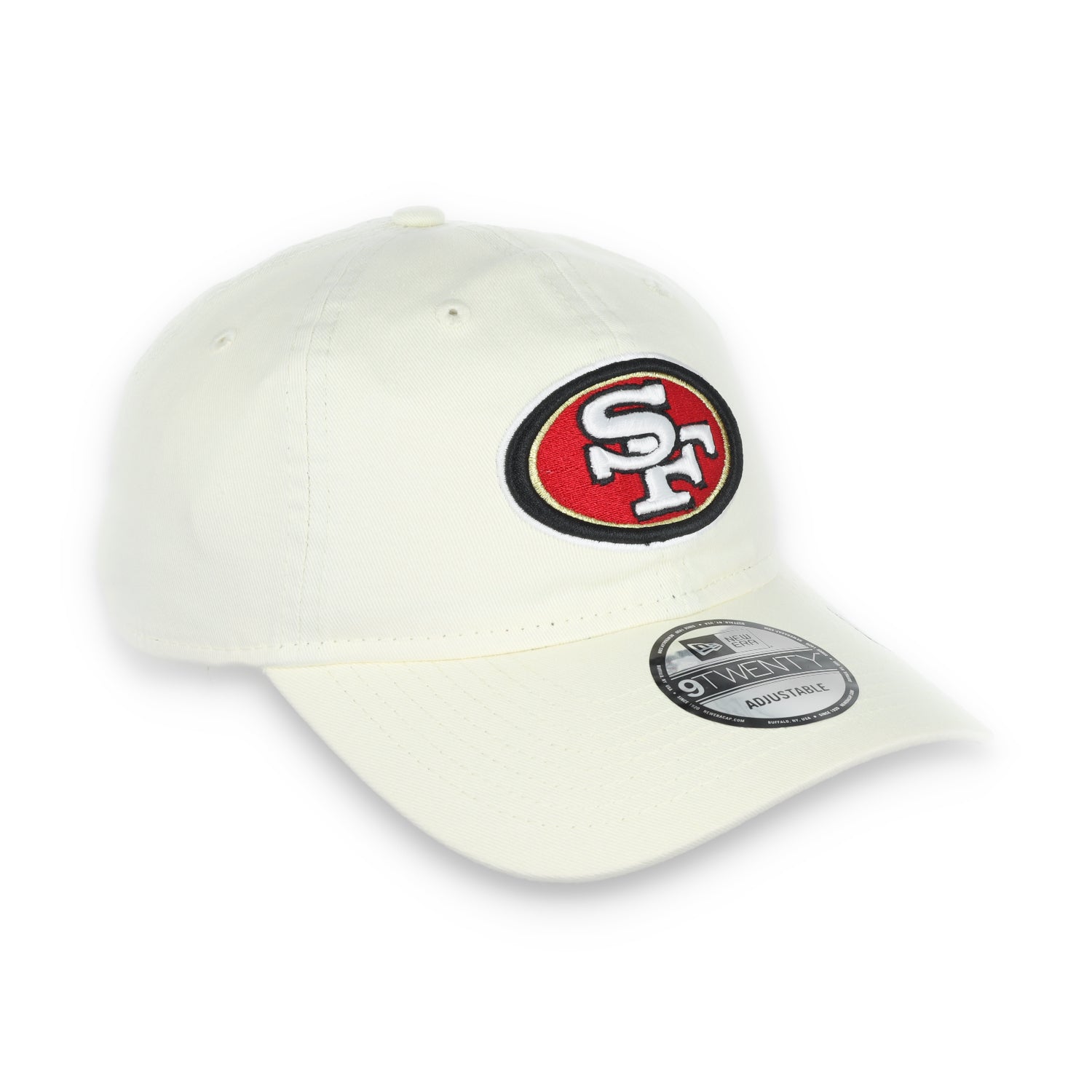 New Era San Francisco 49ers Core Classic 2.0 9Twenty Adjustable Hat-Ivory