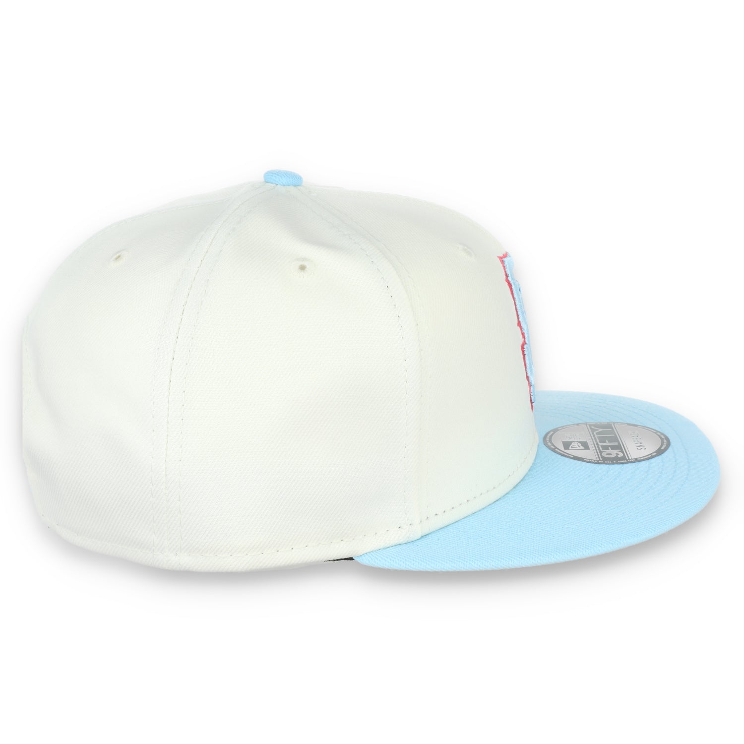 New Era San Francisco Giants 2-Tone Color Pack 9FIFTY Snapback Hat-Chrome/Baby Blue