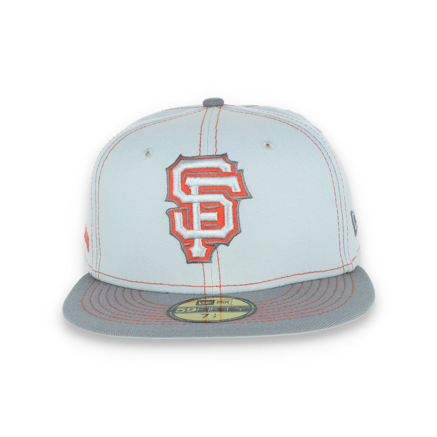 New Era San Francisco Giants Gray Pop 59FIFTY Fitted Hat- Gray