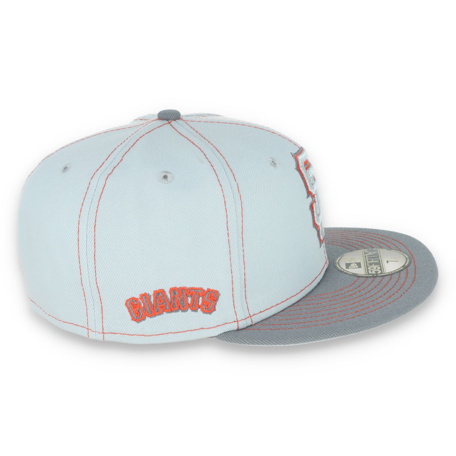New Era San Francisco Giants Gray Pop 59FIFTY Fitted Hat- Gray