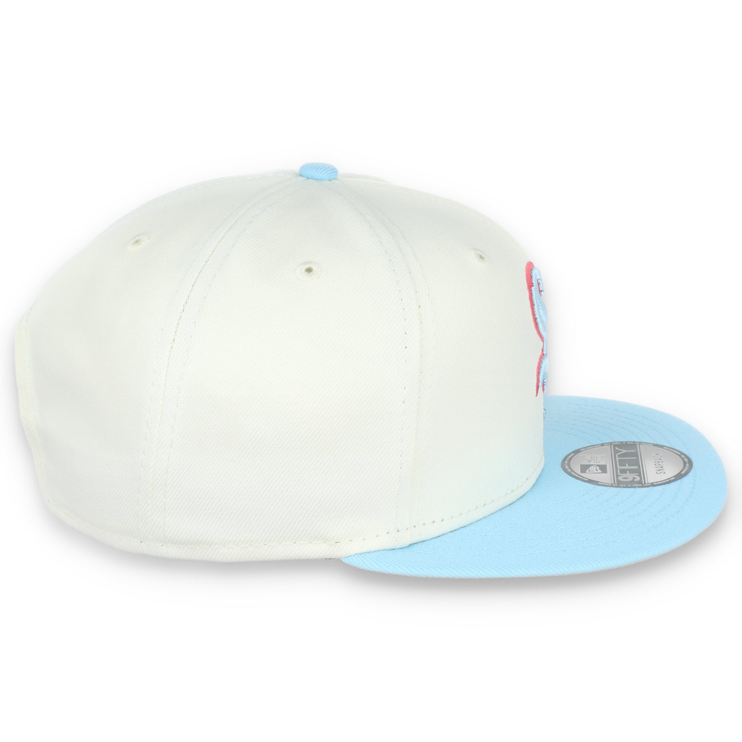 New Era Chicago White Sox 2-Tone Color Pack 9FIFTY Snapback Hat-Chrome/Baby Blue